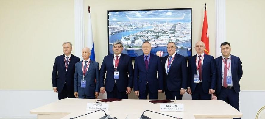На Петербургском международном экономическом форуме с Губернатором Санкт-Петербурга Александром Бегловым подписали план мероприятий по реализации Соглашения о сотрудничестве до 2026 года. 
