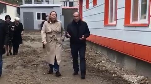 В с. п. Верхний Баксан продолжается возведение нового здания детского сада.