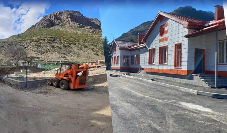 В с.п.Верхний Баксан в 2021 году построили новый ясельный блок 
